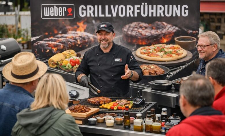 Weber Grillvorführung
