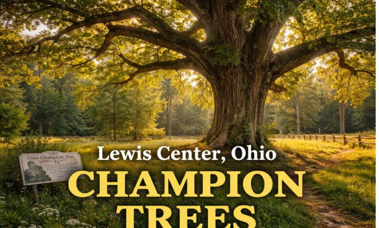 Lewis Center Ohio Champion Trees